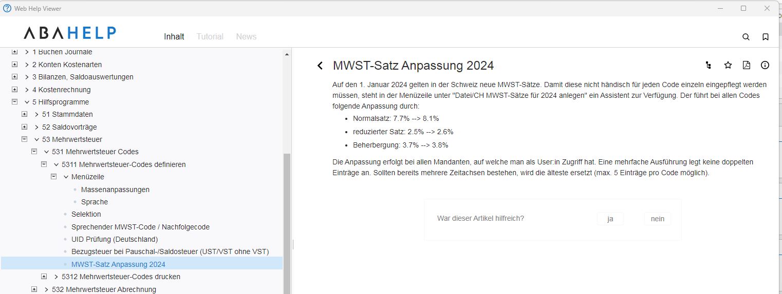 Anpassungen Der MWST-Sätze Per 1. Januar 2024 - BDO